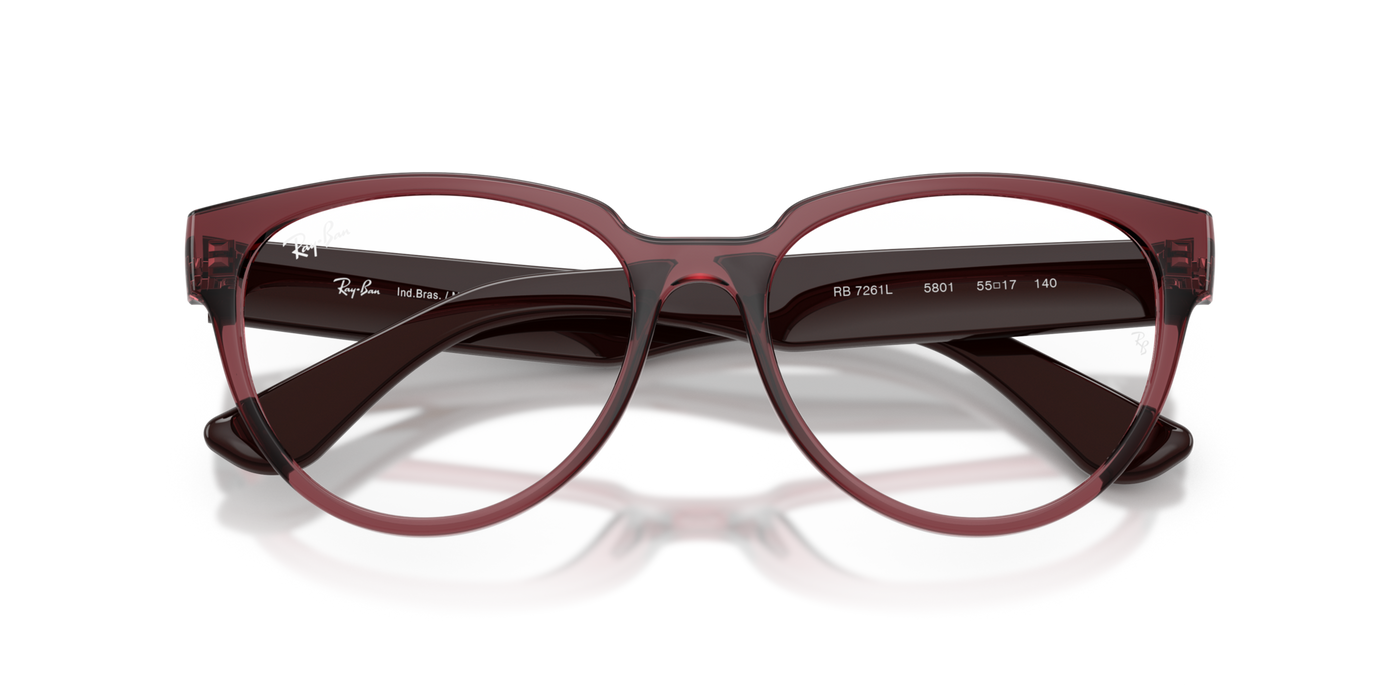 Armazon Ray-Ban RX7261L, BRN SHN 55/17