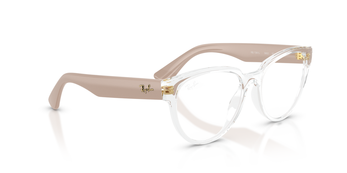 Armazon Ray-Ban RX7261L, CLR SHN 55/17
