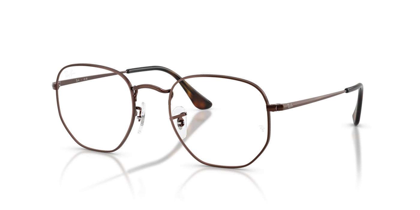 Armazon Ray-Ban RX6448, BRN SHN, 54/21