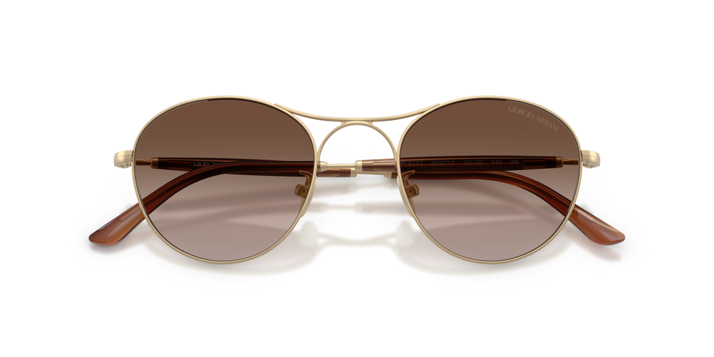 Anteojos de Sol Giorgio Armani AR6177  GLD MT BRN G