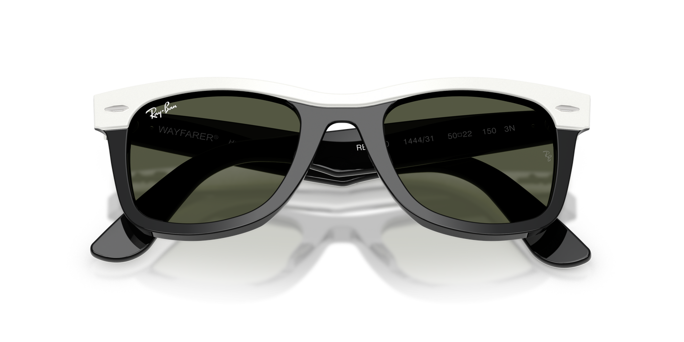 Anteojos de Sol Ray Ban RB2240 WAYFARER WHT SHN GRN