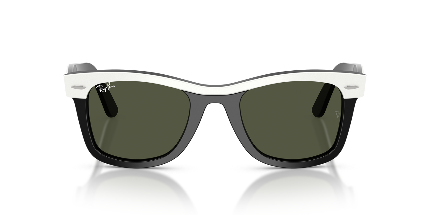 Anteojos de Sol Ray Ban RB2240 WAYFARER WHT SHN GRN