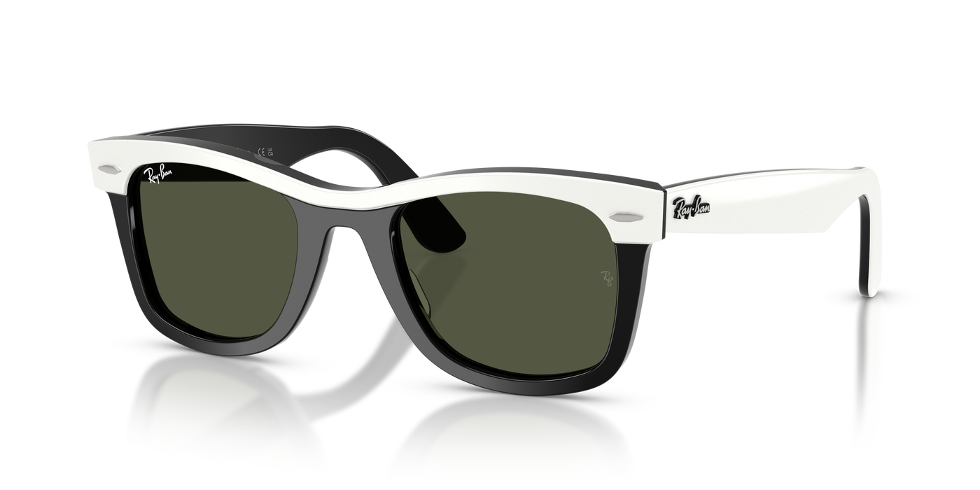Anteojos de Sol Ray Ban RB2240 WAYFARER WHT SHN GRN