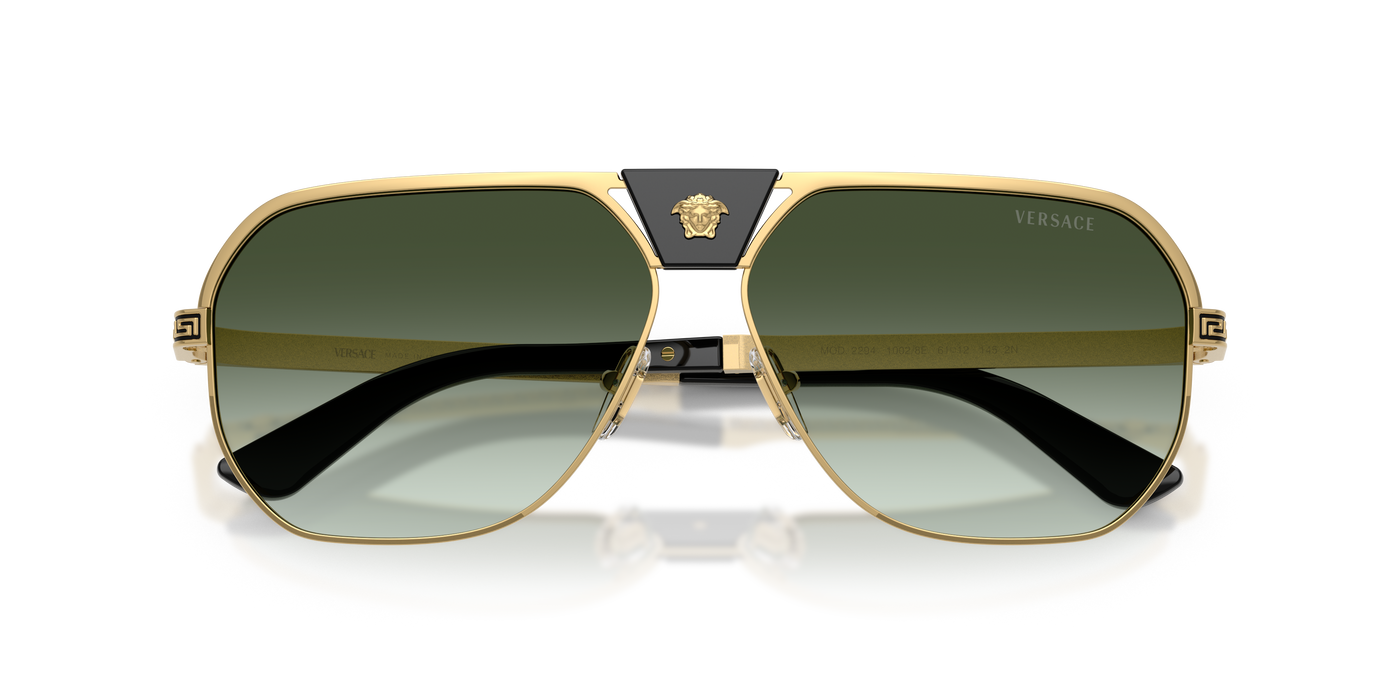 Anteojos de Sol Versace VE2294  GLD SHN GRN G