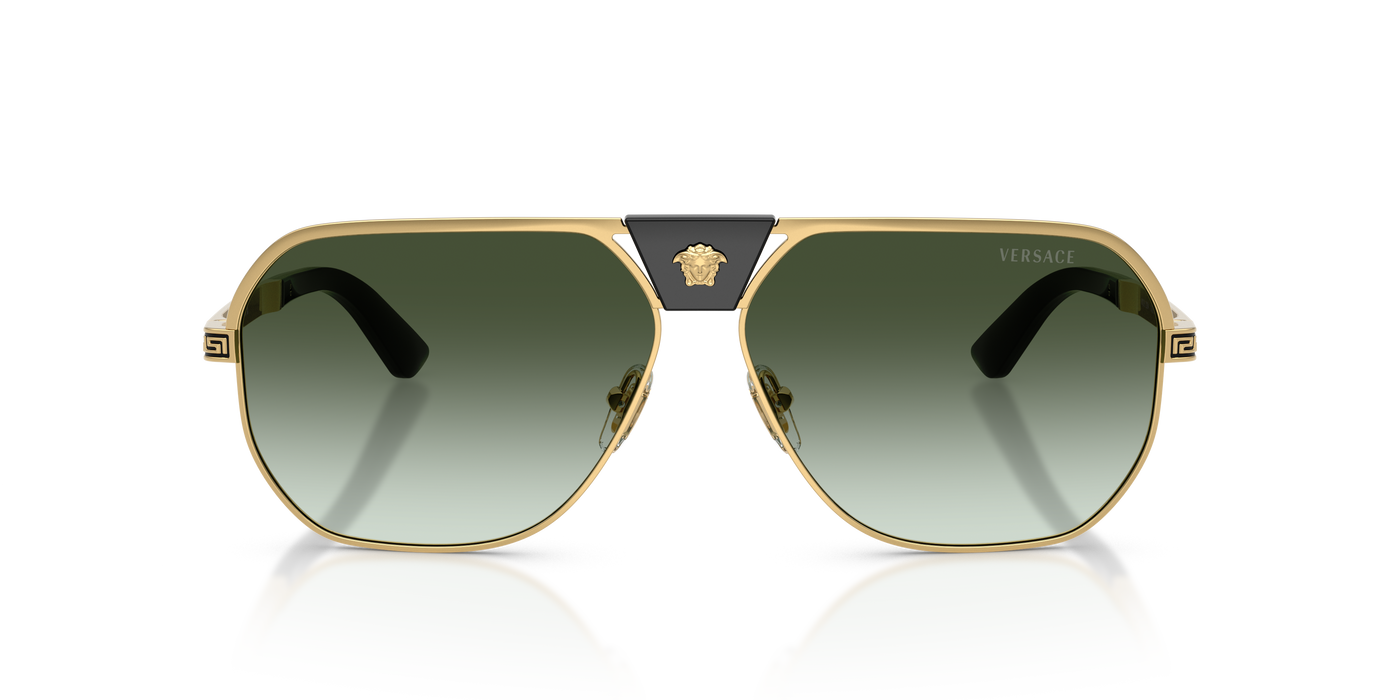 Anteojos de Sol Versace VE2294  GLD SHN GRN G