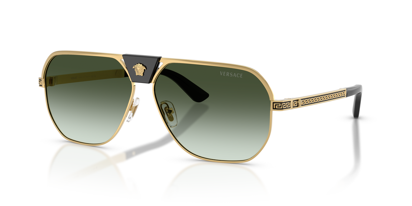 Anteojos de Sol Versace VE2294  GLD SHN GRN G