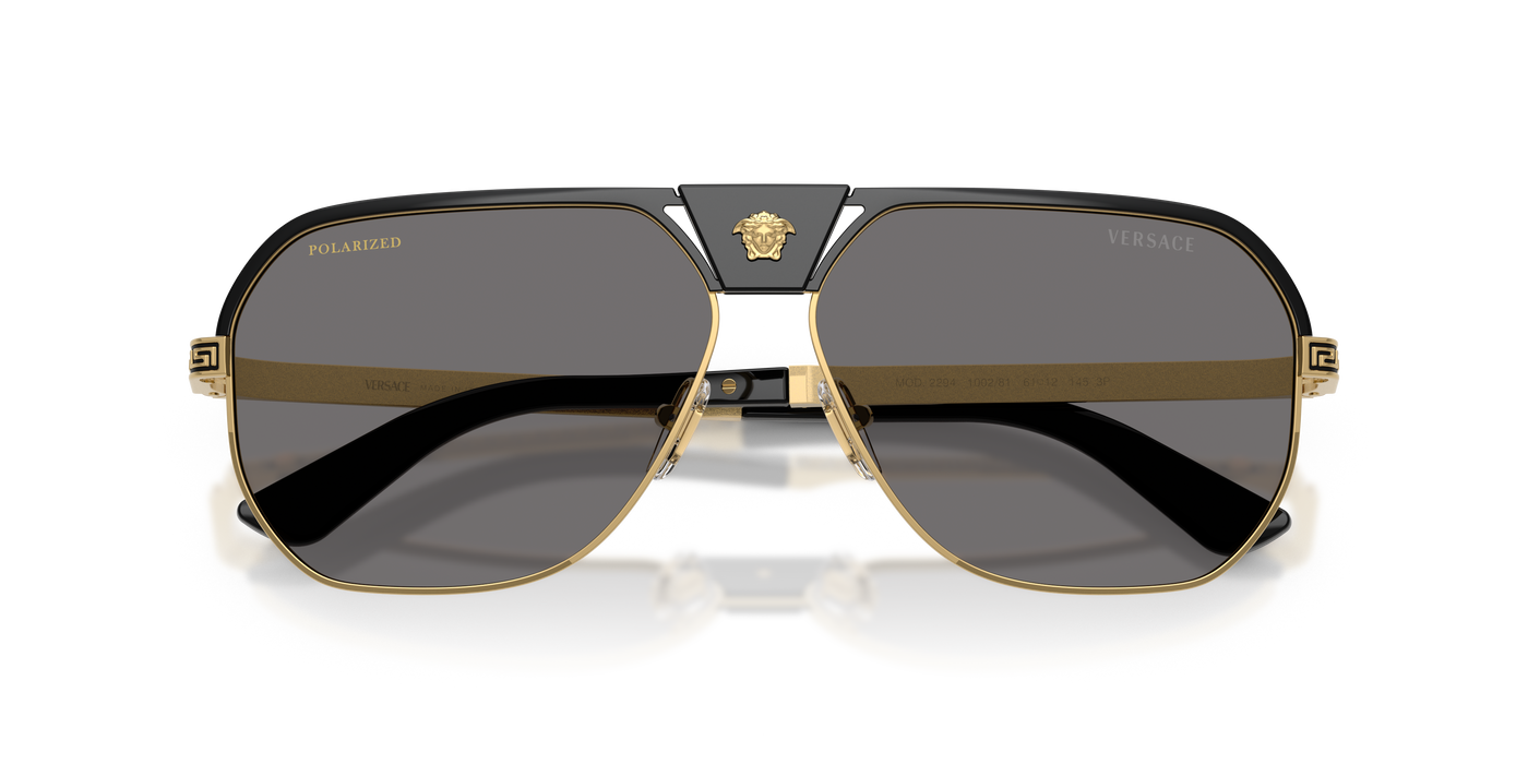 Anteojos de Sol Versace VE2294  BLK SHN GRY P