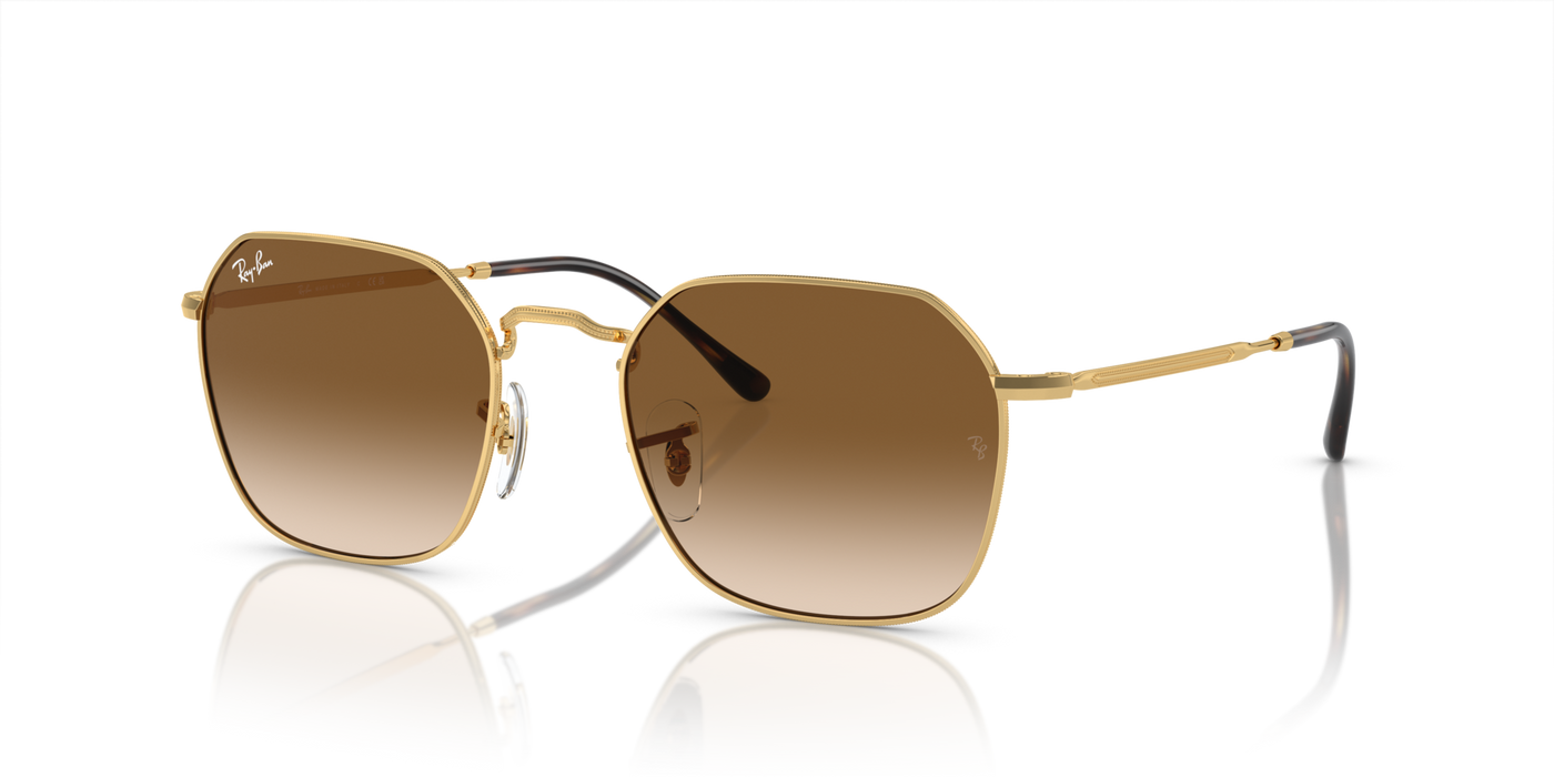 Anteojos de Sol Ray-Ban Jim 3694 GLD SHN BRN G