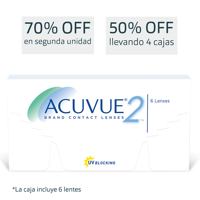 Lentes de contacto Acuvue 2