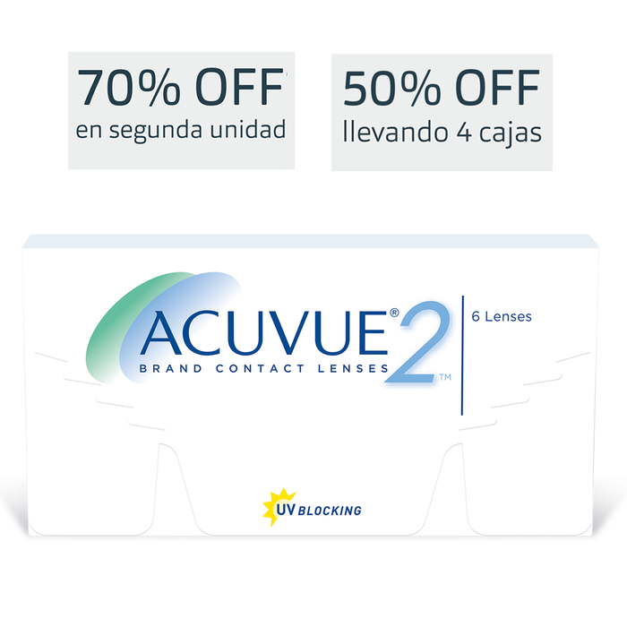 Lentes de contacto Acuvue 2