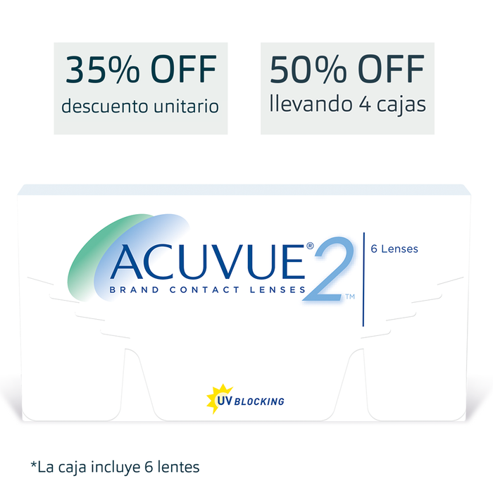 Lentes de contacto Acuvue 2