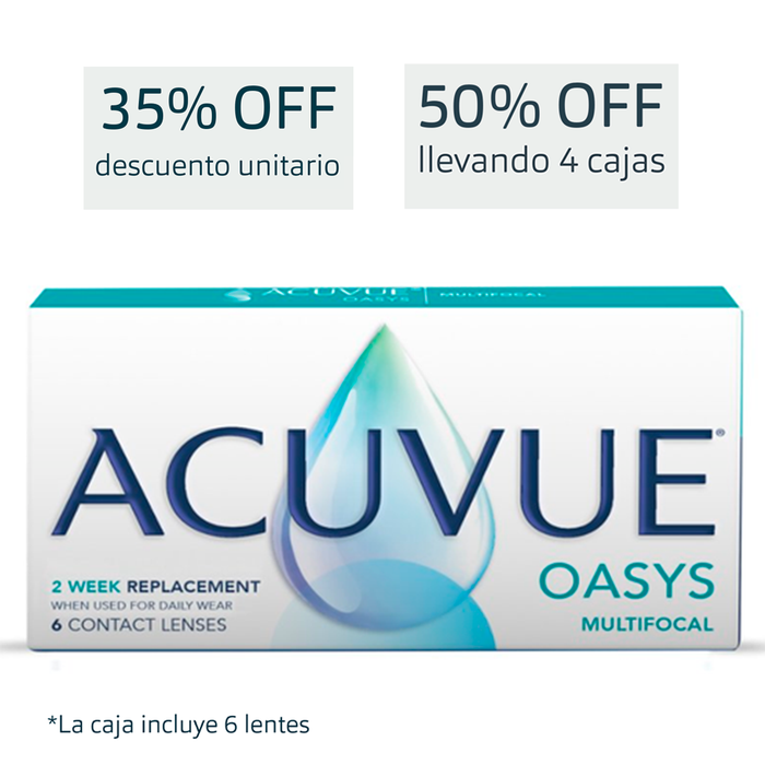 Lentes de contacto Acuvue Oasys Multifocal
