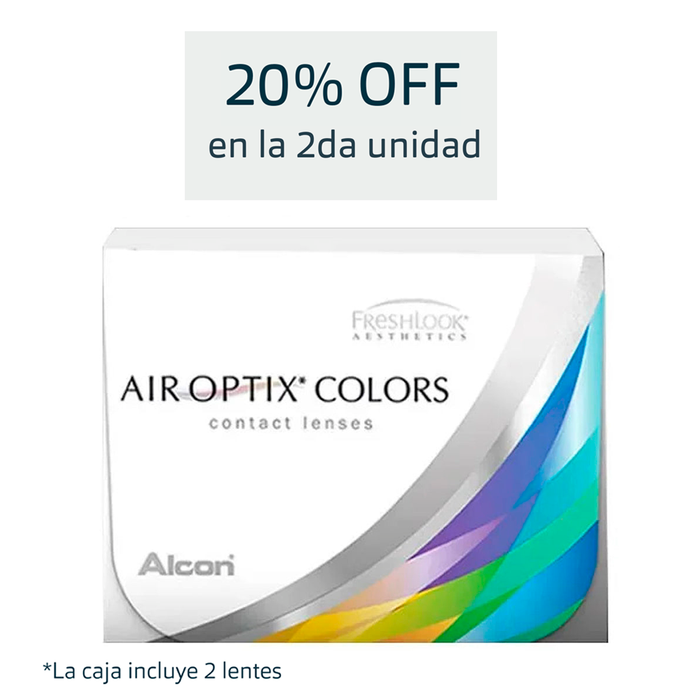 Lentes de contacto Air Optix Colors Formulados
