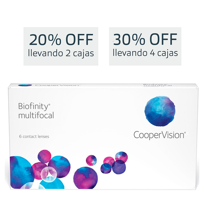Lentes de contacto Biofinity Multifocal