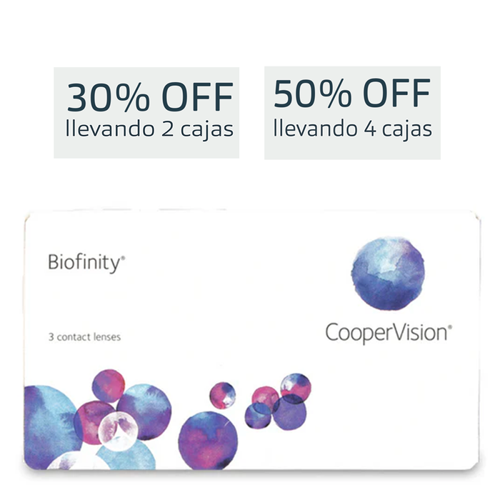 Lentes de contacto Biofinity