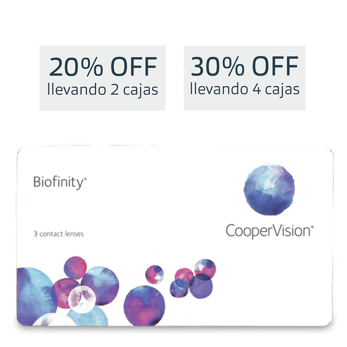Lentes de contacto Biofinity