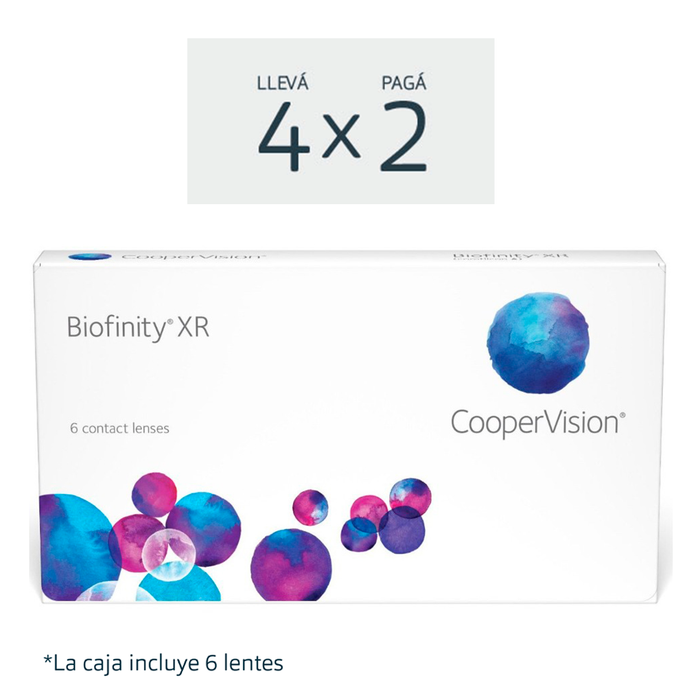 Lentes de contacto Biofinity XR