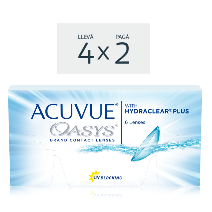 Lentes de contacto Acuvue Oasys