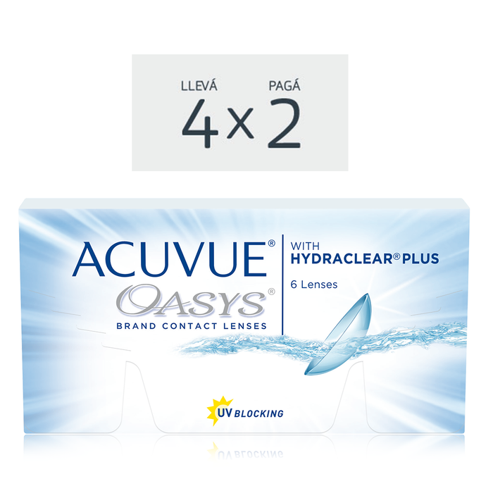 Lentes de contacto Acuvue Oasys