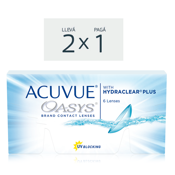 Lentes de contacto Acuvue Oasys