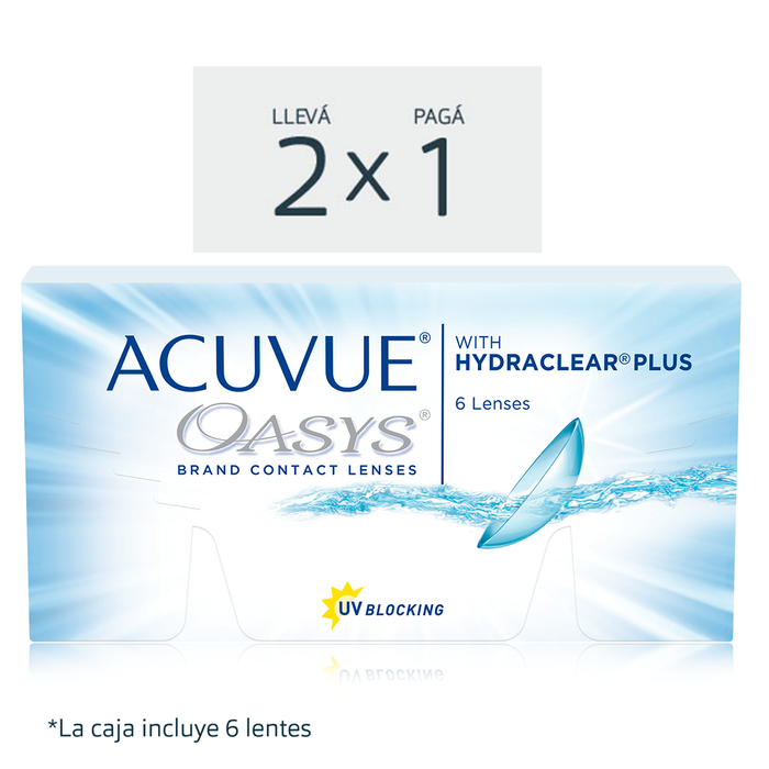 Lentes de contacto Acuvue Oasys