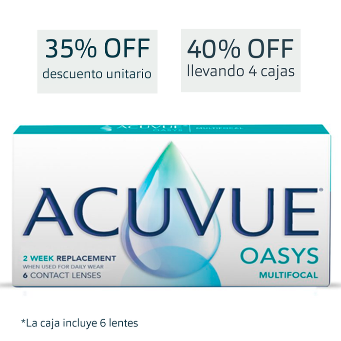 Lentes de contacto Acuvue Oasys Multifocal