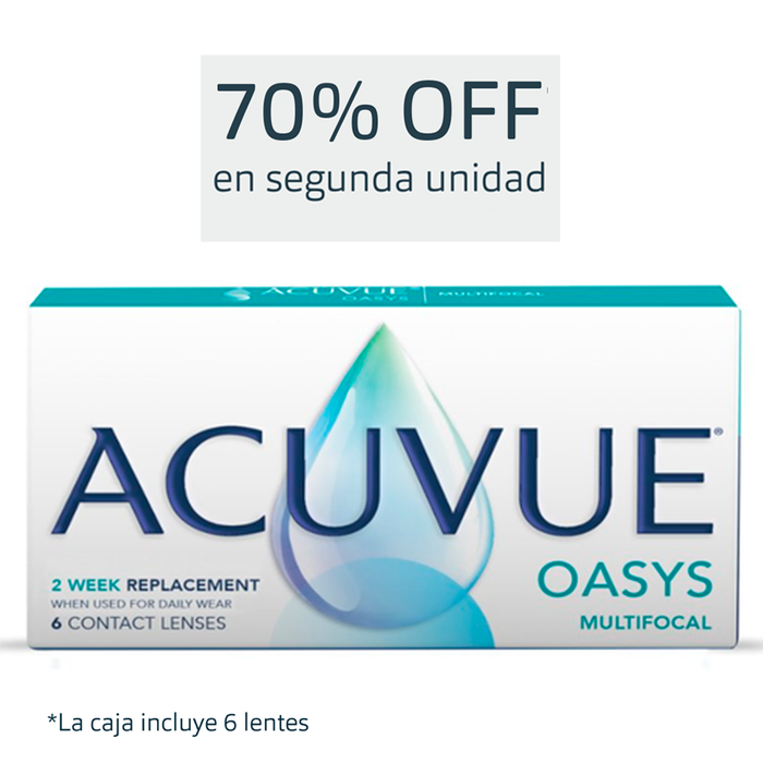Lentes de contacto Acuvue Oasys Multifocal