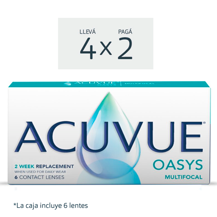 Lentes de contacto Acuvue Oasys Multifocal