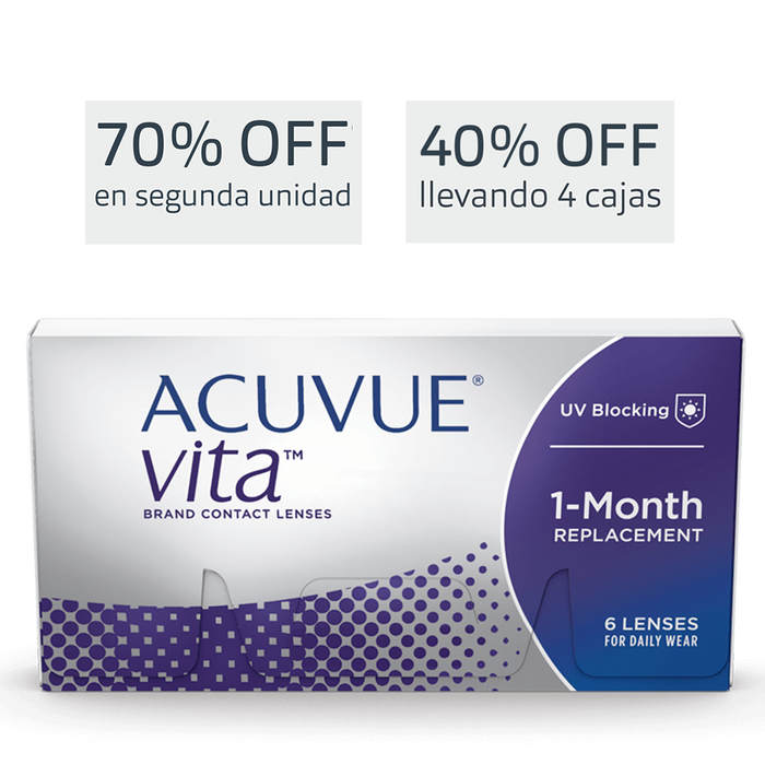 Lentes de contacto Acuvue Vita