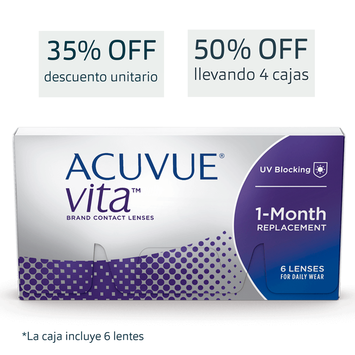 Lentes de contacto Acuvue Vita